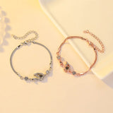 Black Swan Bracelet with Zircon for Fashion Statement