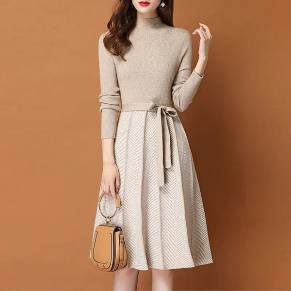 Knit Long Sweater Dress for Women