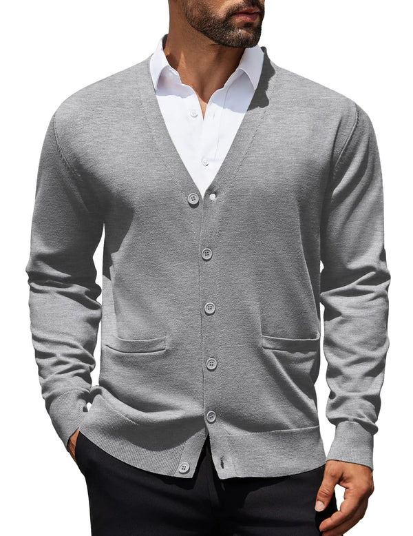 COOFANDY Men's Cardigan Sweater