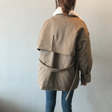 2025 Women's Thick Fur Collar Winter Jacket